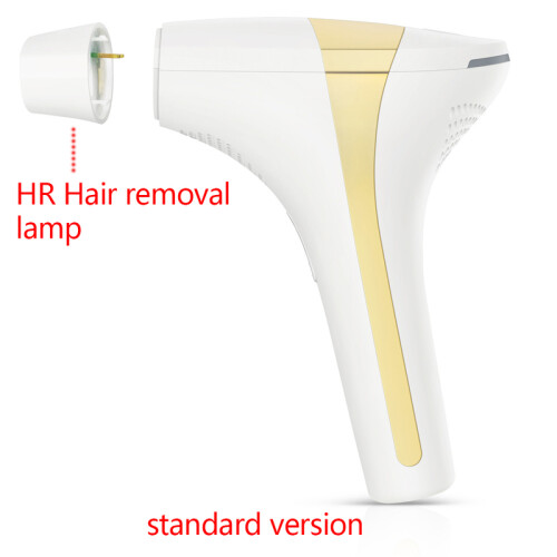 Ny Laser Hårborttagning Laser Epilator Permanent IPL Smärtfri, vit