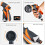 Garden Hose Nozzle Sprayer Hand Shower 8 6