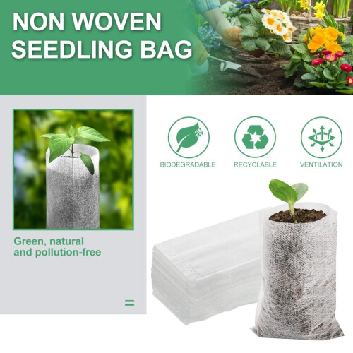 Plant Seedling Bags Biodegradable Non Woven 2