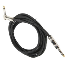 Câble de guitare : angle droit vers droit 6,35 mm 0,5 m
