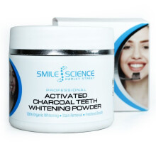 Smile Science Harley Street Activated Charcoal Teeth Whitening Power