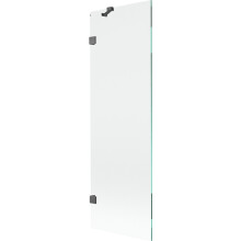 Mexen Lunar paravan de cadă cu un singur panou 60 x 150 cm, transparent, gri armă periat - 897-060-000-66-00