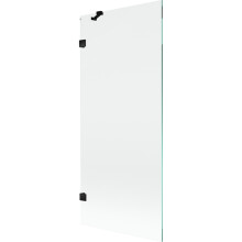 Panou de duș cu un singur panou Mexen Lunar 80 x 150 cm, transparent, negru - 897-080-000-70-00