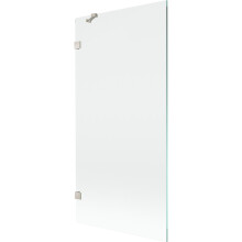 Mexen Lunar paravan de cadă cu 1 panou 90 x 150 cm, transparent, nichel periat - 897-090-000-97-00