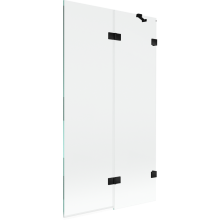 Mexen Lunar paravan cadă cu 2 uși, dreapta 100 x 150 cm, transparent, negru - 897-100-100-70-00-P