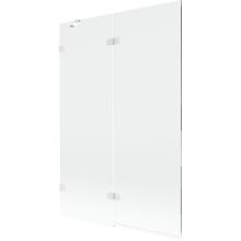 Mexen Lunar paravan de duș cu 2 uși, stânga 120 x 150 cm, transparent, alb - 897-120-100-20-00-L