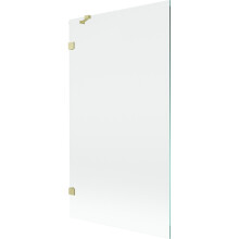 Mexen Lunar paravan de duș cu un singur panou 100 x 150 cm, transparent, auriu periat - 897-100-000-55-00