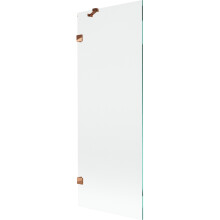 Mexen Lunar paravan de cadă 1-foaie 70 x 150 cm, transparent, aur roz - 897-070-000-60-00