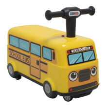 Toddler Ride On Yellow School Bus Kids Push Along Walker Car