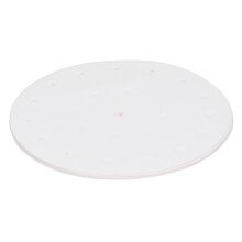 100 Stück Antihaft-Ölabsorber-Papier Runde Grillpapier für Fritteuse und Tiefgarer (21,5 cm)