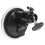 Universal Alloy & Plastic Suction Cup Mount Adapter Base Black 16
