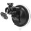 Universal Alloy & Plastic Suction Cup Mount Adapter Base Black 1