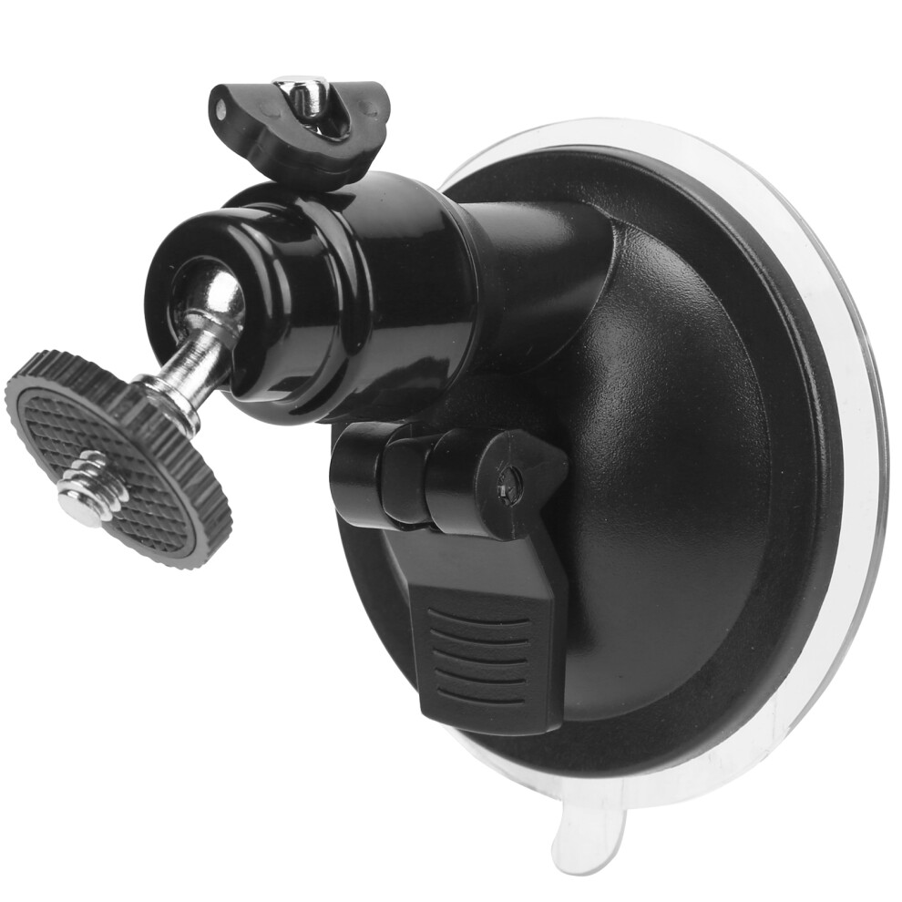 Universal Alloy & Plastic Suction Cup Mount Adapter Base Black 4681343773231