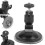 Universal Alloy & Plastic Suction Cup Mount Adapter Base Black 6