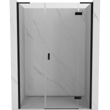 Mexen Mist-H L Duschabtrennung rechts 120 cm, transparent, schwarz - 8A5L-120-001-70-00-P