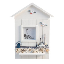 Wood Keys Box Wall Mounted Sundries Holders