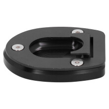 Piastra di appoggio per cavalletto 76x65mm nera per GTS 250-300