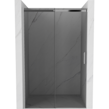 Mexen Omega ușă de duș culisantă 110 cm, Grafit, Crom - 825-110-000-01-40