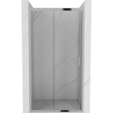 Mexen Apia ușă de duș culisantă 90 cm, transparent, Crom - 845-090-000-01-00