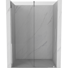 Mexen Velar drzwi prysznicowe rozsuwane 150 cm, transparent, chrom - 871-150-000-01-01