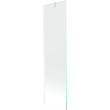 Mexen Next paravan cadă 1-aripă 50 x 150 cm, Transparent, Albă - 895-050-000-00-00-20