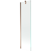 Mexen Next paravan cadă 1-aripă 50 x 150 cm, Transparent, Roz-Auriu - 895-050-000-00-00-60