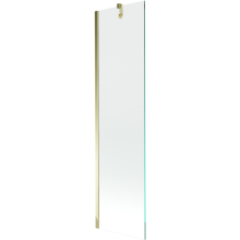 Mexen Next paravan cadă 1-aripă 50 x 150 cm, Transparent, Auriu - 895-050-000-00-00-50