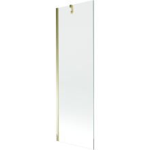 Mexen Next paravan cadă 1-aripă 60 x 150 cm, Transparent, Auriu - 895-060-000-00-00-50
