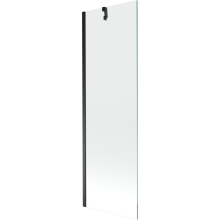 Mexen Next paravan cadă 1-aripă 60 x 150 cm, Transparent, Neagră - 895-060-000-00-00-70