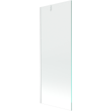 Mexen Next paravan cadă 1-aripă 70 x 150 cm, Transparent, Albă - 895-070-000-00-00-20