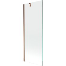 Mexen Next paravan cadă 1-aripă 70 x 150 cm, Transparent, Roz-Auriu - 895-070-000-00-00-60
