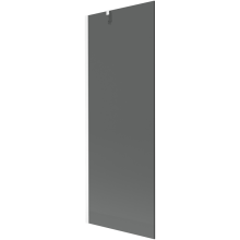 Mexen Next paravan cadă 1-aripă 70 x 150 cm, grafit, Albă - 895-070-000-00-40-20