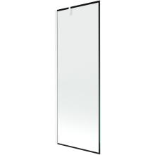 Mexen Next paravan cadă 1-aripă 70 x 150 cm, Model negru, Albă - 895-070-000-00-70-20