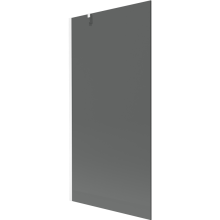 Mexen Next paravan cadă 1-aripă 90 x 150 cm, grafit, Albă - 895-090-000-00-40-20