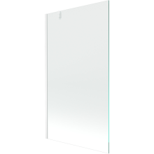 Mexen Next paravan cadă 1-aripă 100 x 150 cm, Transparent, Albă - 895-100-000-00-00-20