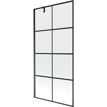 Mexen Next paravan cadă 1-aripă 90 x 150 cm, Model negru, Neagră - 895-090-000-00-77-70