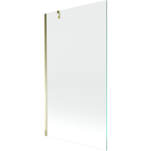 Mexen Next paravan cadă 1-aripă 100 x 150 cm, Transparent, Auriu - 895-100-000-00-00-50