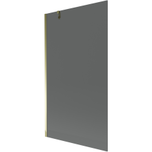 Mexen Next paravan cadă 1-aripă 100 x 150 cm, grafit, Auriu - 895-100-000-00-40-50
