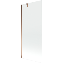 Mexen Next paravan cadă 1-aripă 80 x 150 cm, Transparent, Roz-Auriu - 895-080-000-00-00-60