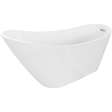 Mexen Oviedo cadă de sine stătătoare 170 x 76 cm, Albă - 51561707600