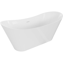 Celia Mexen cada de baie independenta 170 x 75 cm, alba, cu scurgere alba - 52331707500-20