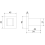 Mexen Cube Duschhalterung, Chrom - 79350-00 3