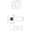 Mexen Cube Duschhalterung, Graphit - 79350-66 2