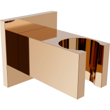 Mexen Cube uchwyt prysznicowy, różowe złoto - 79350-60