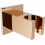 Mexen Cube Duschhalterung, Rosa Gold - 79350-60 1