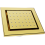 Mexen Verdeckte Seitendusche, Gold - 79365-50 2