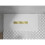Mexen Toro duș rectangular SMC 160 x 80 cm, alb, capac auriu - 43108016-G 4