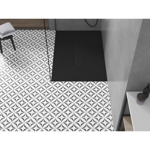 Mexen Toro cadafa rectangular SMC 120 x 90 cm, negru, capac negru - 43709012-B 2