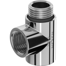 Tee pentru încălzitor electric, cromat - W906-000-01