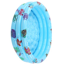 Indoors und Outdoors Baby Schwimmbecken Rund Aufblasbar Kinder Wasserspiel Spielbecken Blau 90cm/35.4 Zoll